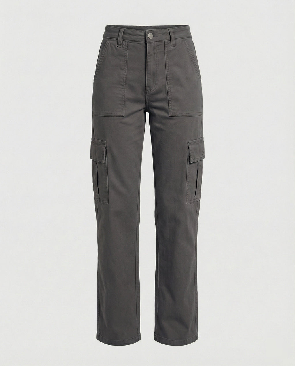 Women's High-Waisted Workwear Cargo Trousers