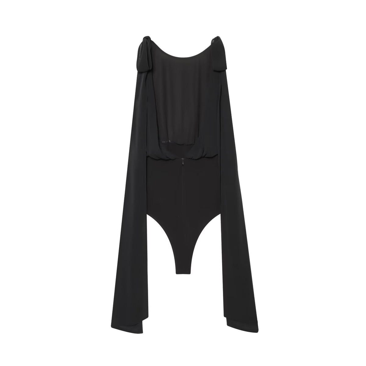 Women's Swimsuit with Decorative Ruffle and Flattering Cut