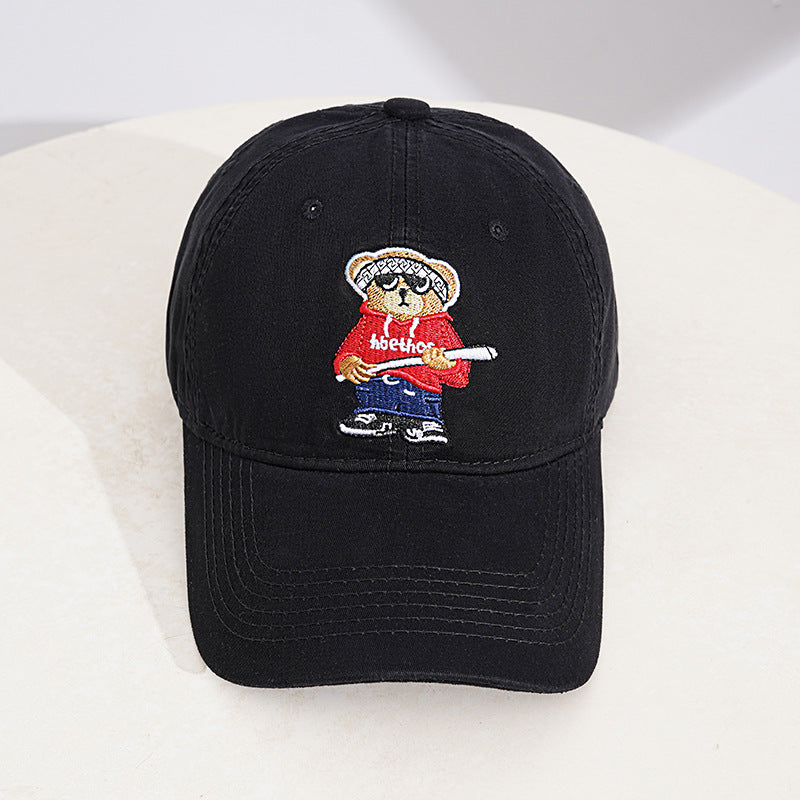 Men's Embroidered Cartoon Character Baseball Cap
