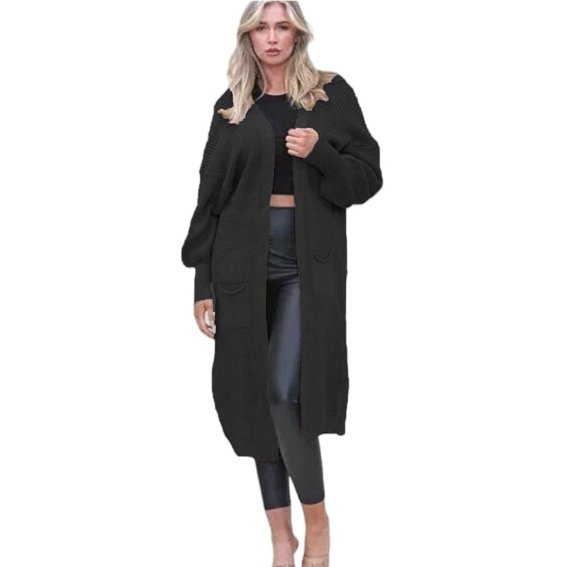 Women's Hooded Coat with Deep Pockets and Casual Fit