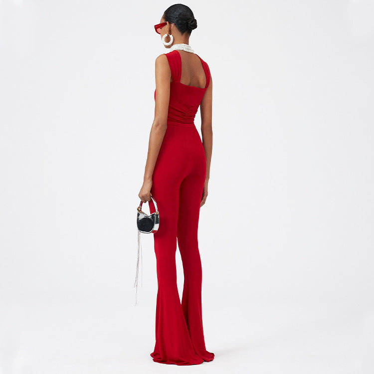 Women's Swimsuit and Flowing Pants