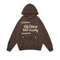 Women's Casual Hoodie with Trendy Lettering
