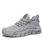 Women's Breathable Fitness Sneakers with Shock-Absorbing Sole