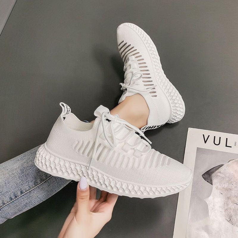 Women's Breathable Sports Sneakers with Flexible Sole