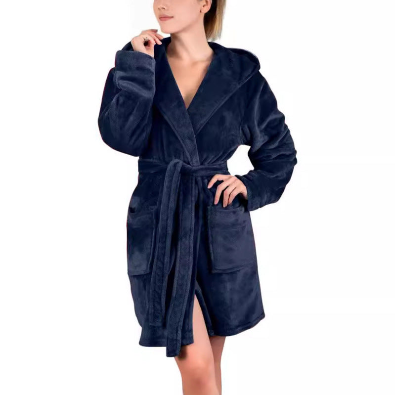 Women's Microfiber Bathrobe