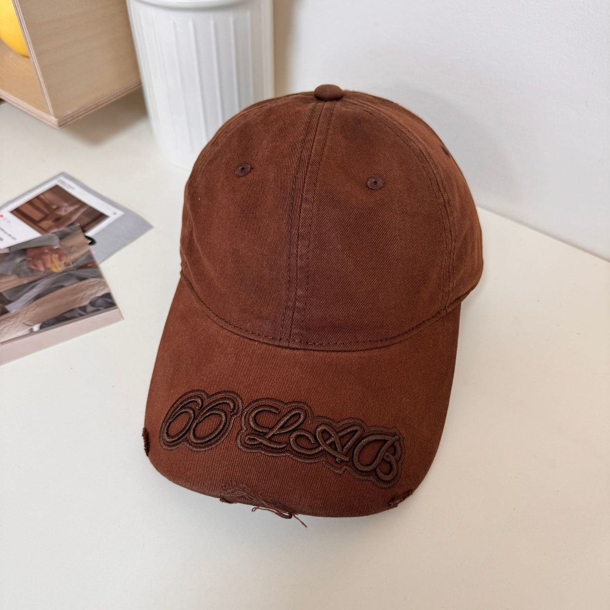 Men's Distressed Casual Baseball Cap