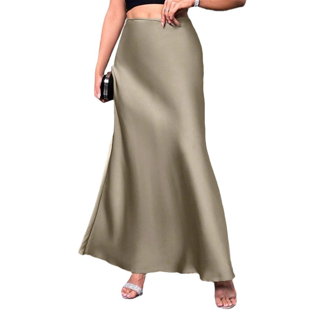 Women's Maxi Skirt with Flowing Cut