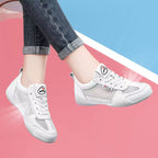 Women's Breathable Casual Sneakers with Elastic Upper and Non-Slip Sole