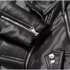 Women's Vegan Biker Jacket
