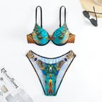 Women's Bikini Set with Exquisite Pattern