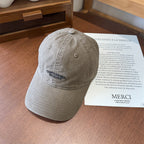 Men's Casual Embroidered Cotton Cap