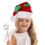 Festive Christmas Hat with Plush Trim
