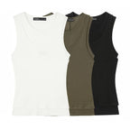 Women's Sleeveless Tank Top in High-Quality Stretch Fabric