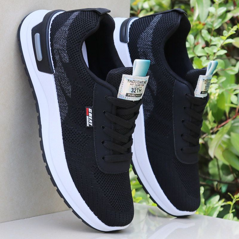 Women's Breathable Running Sneakers with Flexible Mesh Upper and Cushioned Sole