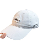 Men's Casual Distressed Embroidered Baseball Cap