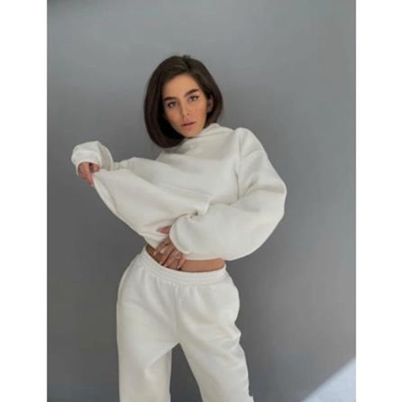 Women's Casual Hoodie and Jogger Set
