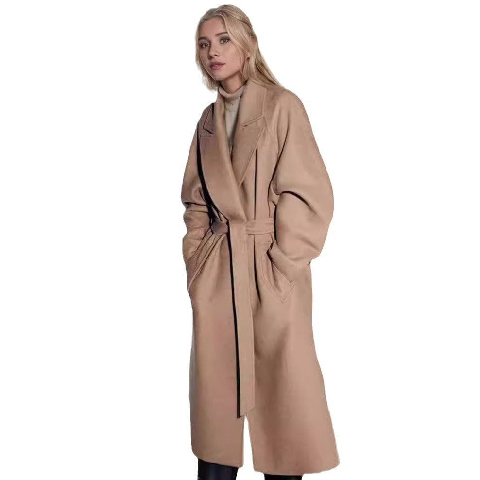Elegant Duster Coat with Spacious Pockets