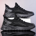 Women's Breathable Sports Sneakers with Flexible Mesh Upper and Non-Slip Sole