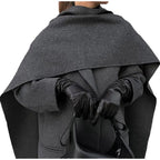 Women's Elegant Oversized Coat with Hood