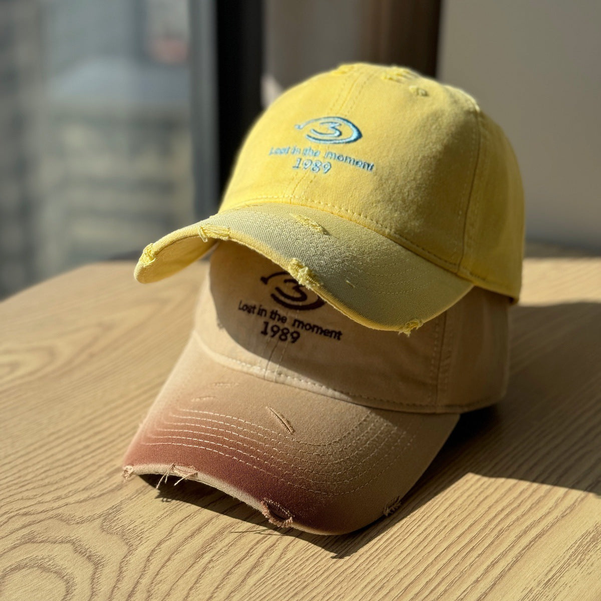 Men's Distressed Baseball Cap