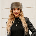 Cozy Fleece Hat with Modern Design