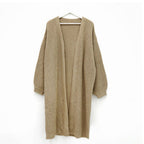 Women's Open-Front Chunky Knit Cardigan