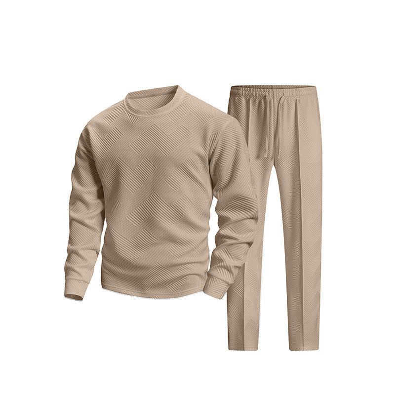 Men's Textured Lounge Set