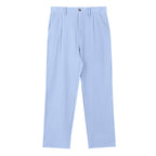 Elegant Loose-Fit Trousers with Fine Pleats