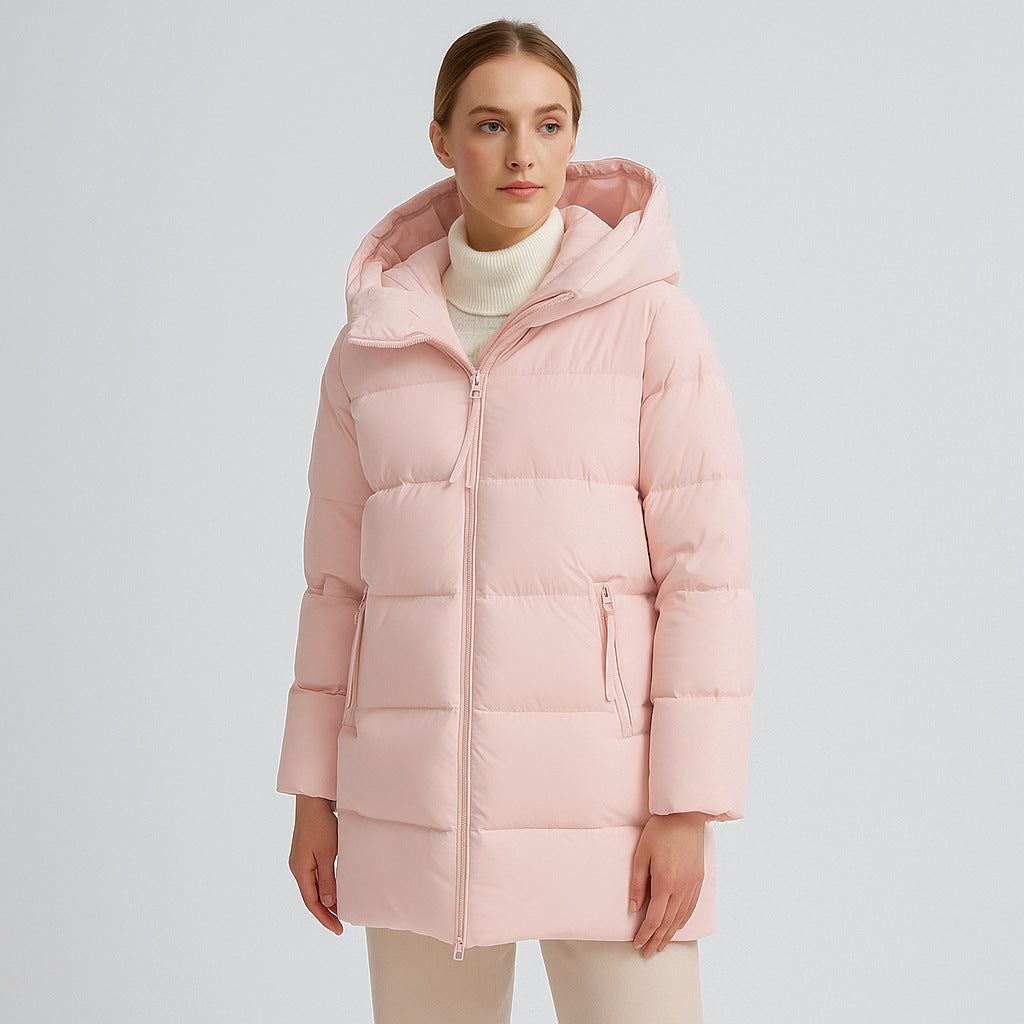 Women's Fashionable Oversized Winter Jacket with Hood
