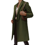 Women's Elegant Slim-Fit Wool Coat