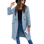 Elegant Women's Trench Coat with Modern Details
