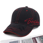 Men's Distressed Casual Cotton Baseball Cap
