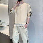 Men's Sporty Sweatshirt Set
