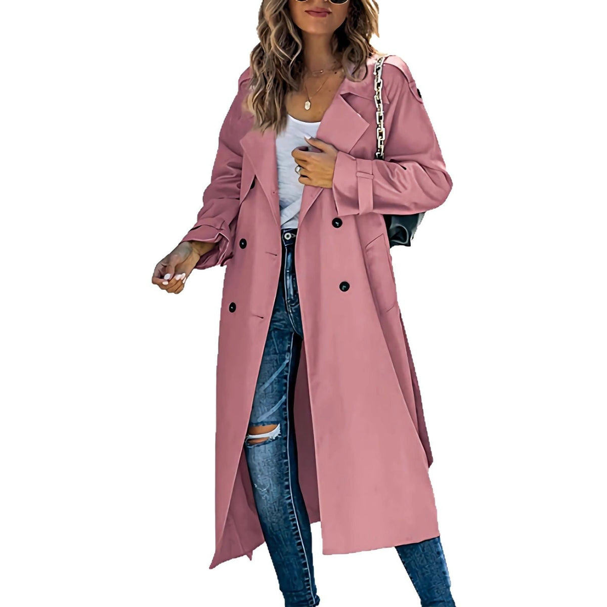 Women's Elegant Trench Coat