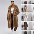Women's Luxury Faux Fur Coat