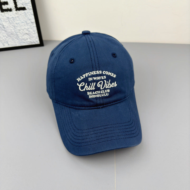 Men's Embroidered Chill Vibes Baseball Cap