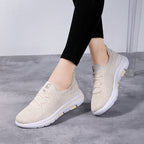 Women's Breathable Casual Sneakers with Elastic Sole