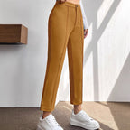 Women's Elegant Chino Trousers with Tailored Fit