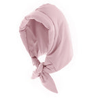 Kalsten Padded Quilted Insulated Tie-Back Hooded Headscarf