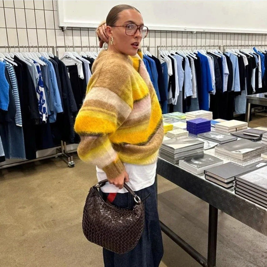 Women's Oversized Chunky Knit Sweater