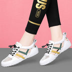 Women's Breathable and Sporty Casual Sneakers with Flexible Sole Design