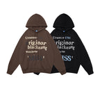Women's Casual Hoodie with Trendy Lettering