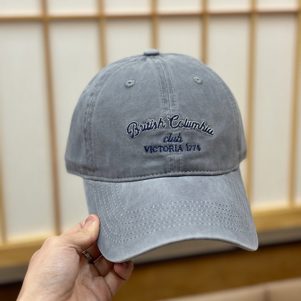 Men's Vintage-Inspired Distressed Baseball Cap
