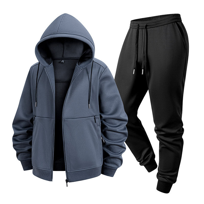Men's Two-Piece Thermal Fleece Training Set