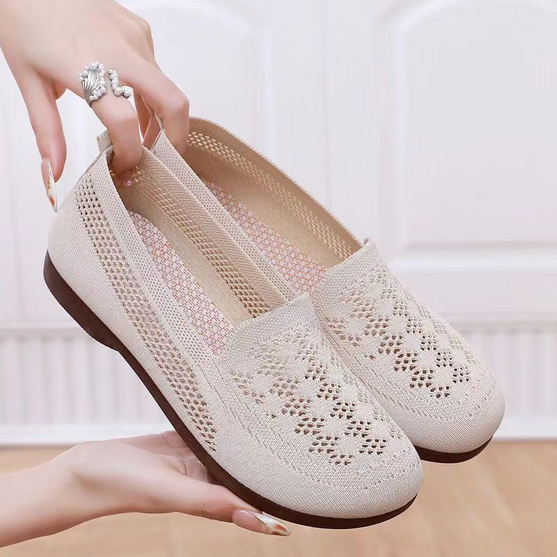 Women's Breathable and Comfortable Slip-On Ballerinas