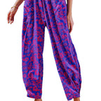 Women's Elegant and Casual Print Pants