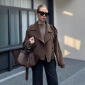 Women's Elegant and Casual Wool Jacket