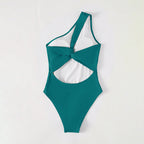 Women's Asymmetrical One-Piece Swimsuit