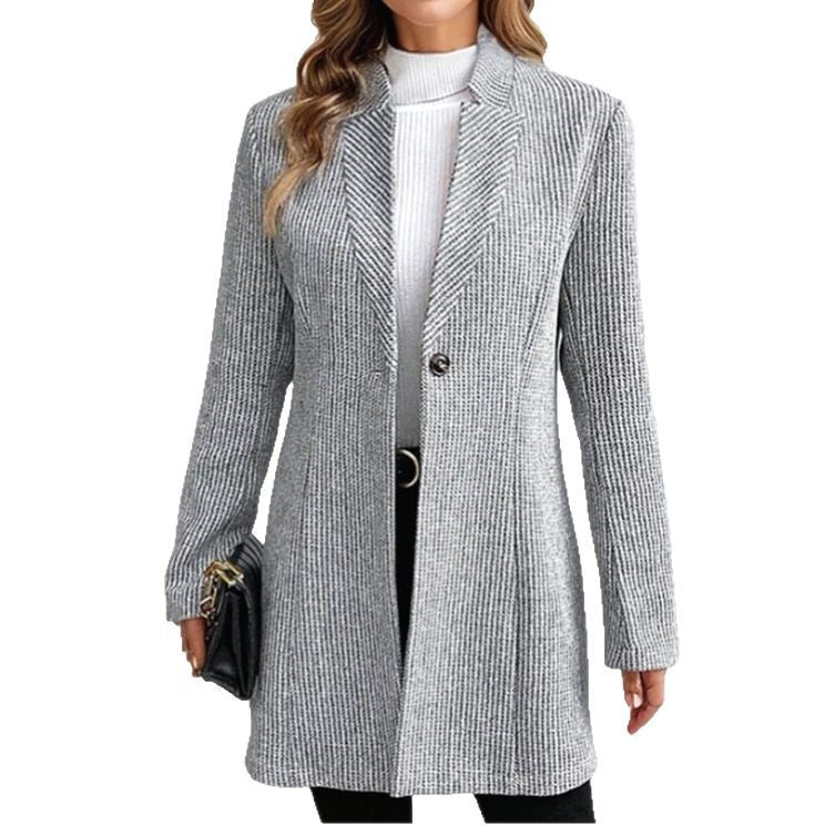 Women's Elegant Textured Blazer