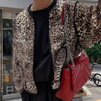 Women's Attractive Jacket in Trendy Leopard Print